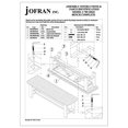 thumbnail image 3 of Jofran Kona Banc Rembourré en Chocolat Profond, 3 of 3
