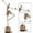 As show, variant on JilgTeok 1 Packs Home Gardening Metal Dancing Girl Statues Stake Sculptures Holiday Gifts for Farmhouse Patio Yard Garden Decor
