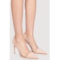 thumbnail image 2 of Women's Pointed Toe Clear Side Stiletto Pumps, 2 of 3