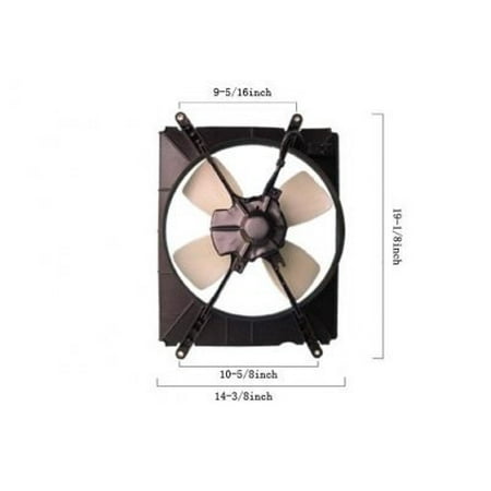 APDI 6034120 A/C Condenser Fan Assembly