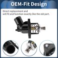 thumbnail image 5 of Unique Bargains Car Thermostat Inner Engine Coolant Thermostat Housing Assembly No.12674634 for Chevrolet Corvette 6.2L V8 2015-2019 Plastic Black Durable, 5 of 7