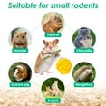 thumbnail image 6 of Lzvxtym Rabbit Chew Toys,Pet Bunny Tooth Chew Toys,Organic Natural Wood Grass Ideal for Bunny, Chinchilla,Guinea Pigs,Hamsters Teeth Grinding,28Pcs, 6 of 10