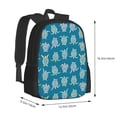 thumbnail image 3 of Daiia Sea Turtle Backpack for Men and Women -Durable Backpack Large Capacity, Water-Resistant Bag with Adjustable Straps and Laptop Compartment, 3 of 9
