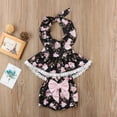 thumbnail image 2 of Toddler Kids Baby Girl Summer Clothes Outfit Sets 2-Piece, 2 of 9