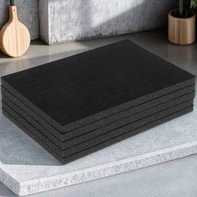 Topbathy Earring Sponge Tray Black Velvet Display Pad for Jewelry Box Inserts and Storage