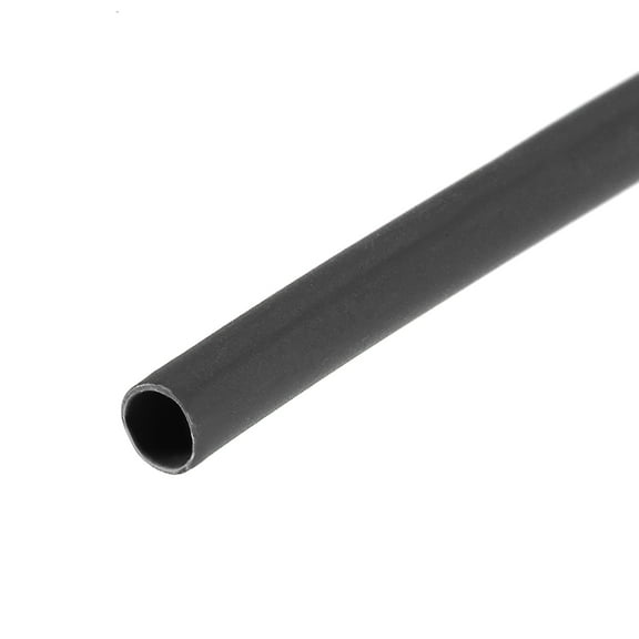 Heat Shrink Tubing 1/16"(1.5mm) Dia 3.4mm Flat Width 2:1 rate Shrinkable Tube Cable Sleeve 7m - Black