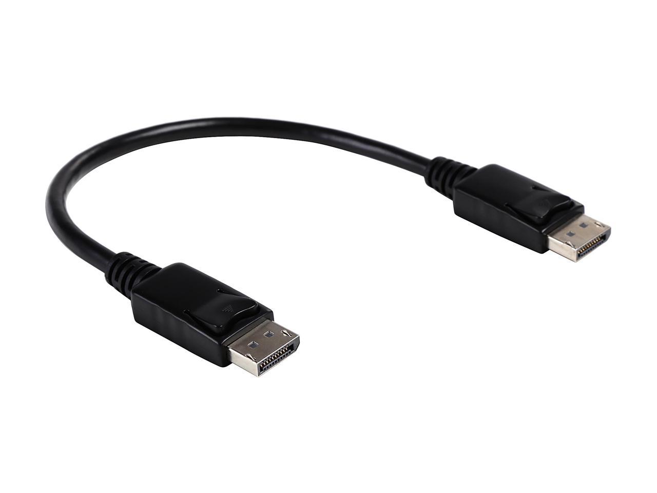 Tripp Lite P580-001 1 ft. Black Connector A	DISPLAYPORT (MALE) Connector B	DISPLAYPORT (MALE) DisplayPort Cable with Latches Male to Male - image 2 of 3