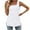 White, variant on JINMGG Women's Fashion Printed Round Neck Comfortable Loose T-Shirt Sleeveless Blouse Casual Tops Pink XXL
