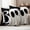 Black, variant on Halloween Outdoor Waterproof Pillow Covers, Cartoon Funny Error Ghost Pink Decorative Square Throw Pillowcase Sofa Cushion Sham for Patio/Couch/Chair, 16"x16" 2 Pack