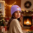 thumbnail image 5 of Wioihee Embroidered Knit Cuffed Beanie for Men Women Tactical Winter Warm Hat, 5 of 6