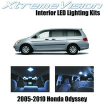 XtremeVision LED for Honda Odyssey 2005-2010 11 Pieces Cool White Premium Interior LED Kit Package  Installation Tool