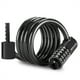 thumbnail image 1 of Candados para bicicletas Candado para bicicleta 90cm/120cm/150cm Cable para candado de bicicleta Alta seguridad Candado de combinación reiniciable de 5 dígitos Candado de cable en espiral antirrobo pa, 1 of 8