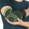 thumbnail image 4 of 1x Compression Elbow Sleeve Nylon Medium Thickness Fit Elbows for Sports Support, 4 of 8