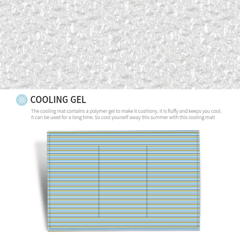 Eutuxia Cooling Mat Soft Gel Pad For Dogs Cats Pets Couches