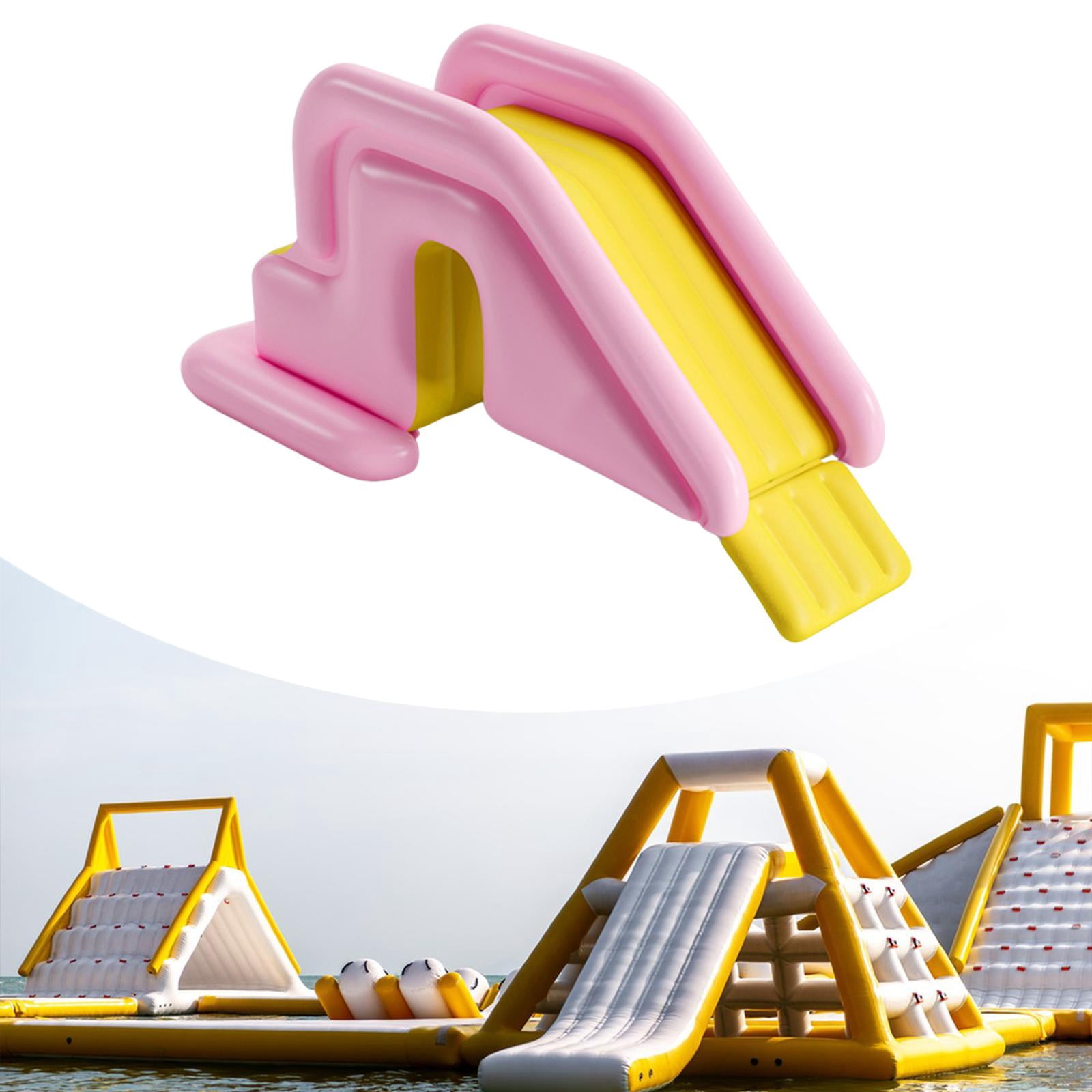 koolsoo Inflatable Swimming Water Slide for Kids PVC Accessories for Backyard Indoor Pink