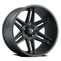 22x12 Vision 363 Razor Satin Black Wheel 8x170 (-51mm)