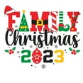 thumbnail image 7 of Penkiiy Matching Family Pajamas Christmas Pajamas for Family Xmas Matching Sets Short Sleeve Shirts and Plaid Shorts Santa Christmas Tree Sleepwear Two-piece Sets Gray 10-11 Years, 7 of 7