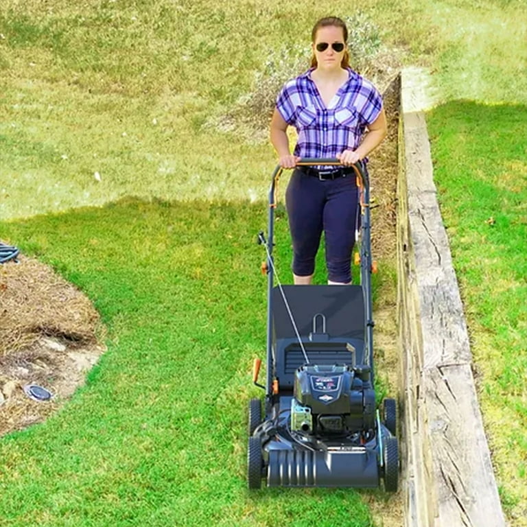 Yard Force Self Propelled FWD 3 n 1 Gas Push Lawn Mower with 22