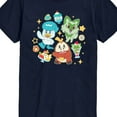 thumbnail image 3 of Pokémon - Sprig Fuec Quax Cafe - Men's Short Sleeve Graphic T-Shirt, 3 of 5