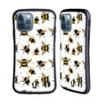 thumbnail image 1 of Head Case Designs Bees Pattern Hybrid Case Compatible with Apple iPhone 12 / iPhone 12 Pro, 1 of 7