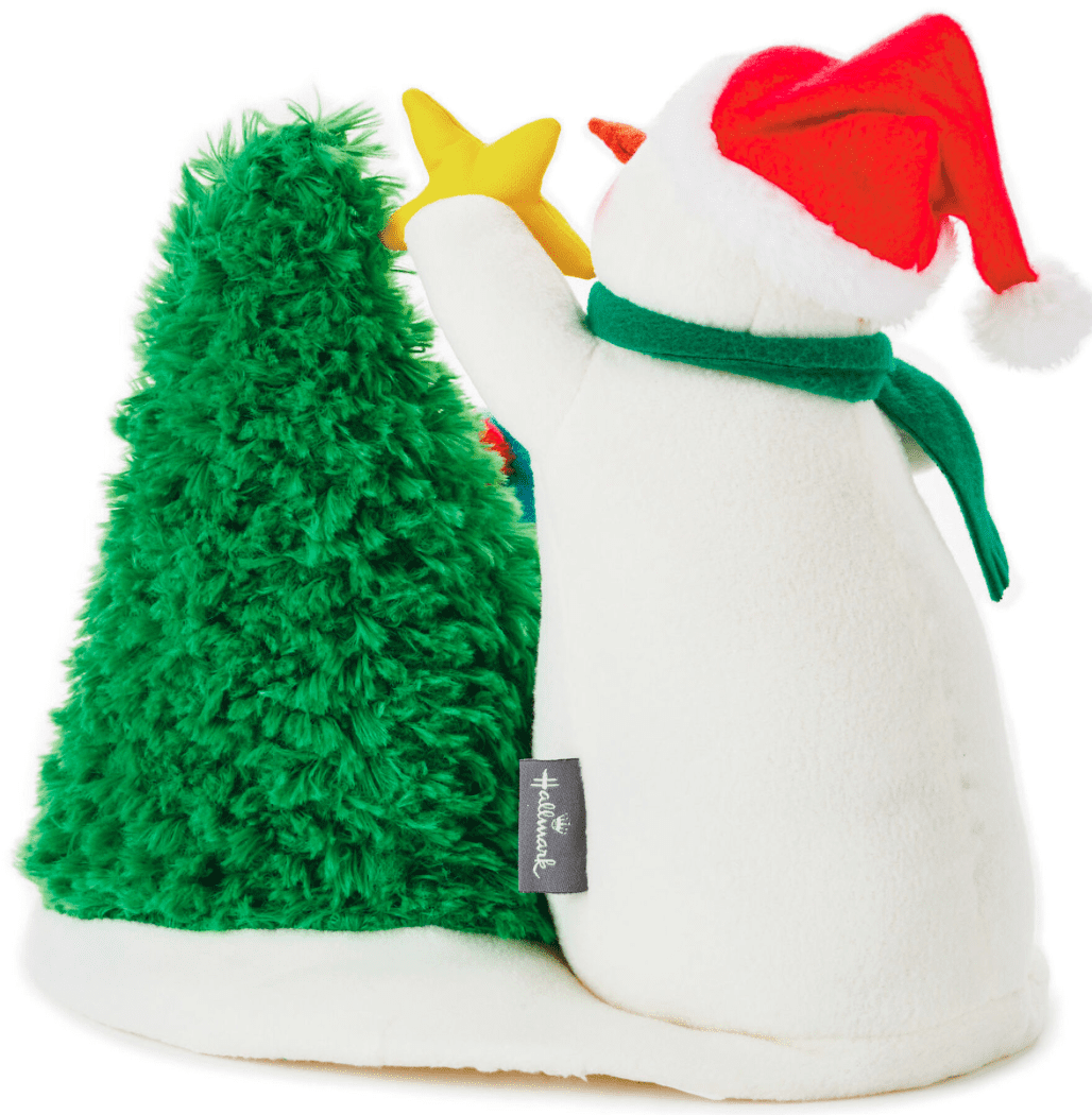 hallmark plush snowman 2021