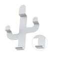 thumbnail image 1 of Storage Hook Sticking Kitchen Organizer Cactus-shaped Hanging Hook for Kitchen Bathroom, Grey, 1 of 3
