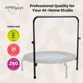 thumbnail image 3 of JumpSport 44" Handle Bar for Arched Leg Fitness Trampolines, Trampoline Not Included, 3 of 9