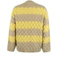 thumbnail image 5 of Fesfesfes Women's Round- Neck Stripe Splicing Recreational Pullover Knitting Sweater Long Sleeve Tops Clearance, 5 of 9