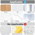 thumbnail image 6 of 14 Pack Shower Caddy Adhesive Replacement,Strong Adhesive Hooks,Waterproof Shower Adhesive Strips,No Drilling,for Bathroom Storage Shelves and Kitchen Racks, 6 of 7