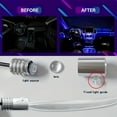 thumbnail image 3 of QJUHUNG Interior Car LED Strip Lights With Wireless APP And Remote Control  RGB 5 In 1 Ambient Lighting Kits With 236 Inches Fiber Optic  16 Million Colors Car Neon Lights  Sync To Music, 3 of 7