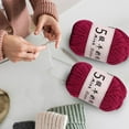 thumbnail image 6 of Tgbvmt Crochet Yarn 5 Strands Milk Cotton DIY Knitting Thread Wool Ball Soft Hand Woven Yarn Craft Supplies Sweater Hats Dolls Bags Scarves Weaving Accessories Home Decor Party Favors Creative Gift, 6 of 6