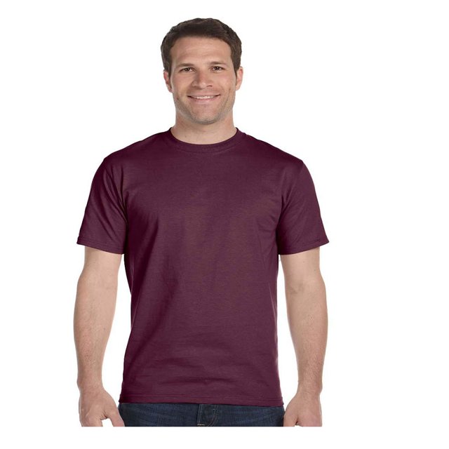 Hanes T-Shirt Robuste à Col Ras du Cou Sans Étiquette à Plat, Style 5180
