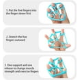 Finger Strengthener Finger Expander FiveHole Hand Trainer Great for Exercise Guitar, Rock