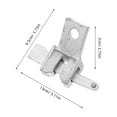 thumbnail image 3 of 1 Ensemble d'Adaptateur Fixe d'Échafaudage Pièce de Verrouillage d'Échafaudage Pièce d'Échafaudage Remplaçable Pièce de Fixation d'Échafaudage, 3 of 8
