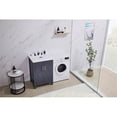 thumbnail image 5 of Stufurhome Hathaway 24 in. x 34 in. Grey Engineered Wood Laundry Sink, 5 of 11
