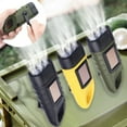 thumbnail image 1 of Linterna solar de manivela | Mini lámpara de camping LED portátil | Alimentación solar y recarga manual | Clip para llavero | ABS Ligero | Luz de emergencia para exteriores | 3 Bombillas LED | Verde, 1 of 9
