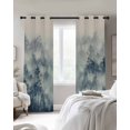 thumbnail image 4 of Forest Farmhouse Blackout Curtains for Bedroom Living Room Darkening Curtains 63 Inches Long Vintage Nature Tree Scenery Beige Window Curtain 2 Panels Set Window Treatment Grommet Drapes 42"x63", 4 of 9