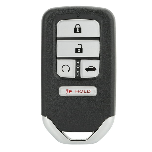 Mando a distancia de 4 botones para coche, 433 MHz, 47 chips, compatible con Honda Civic 16-18 KR5V2X