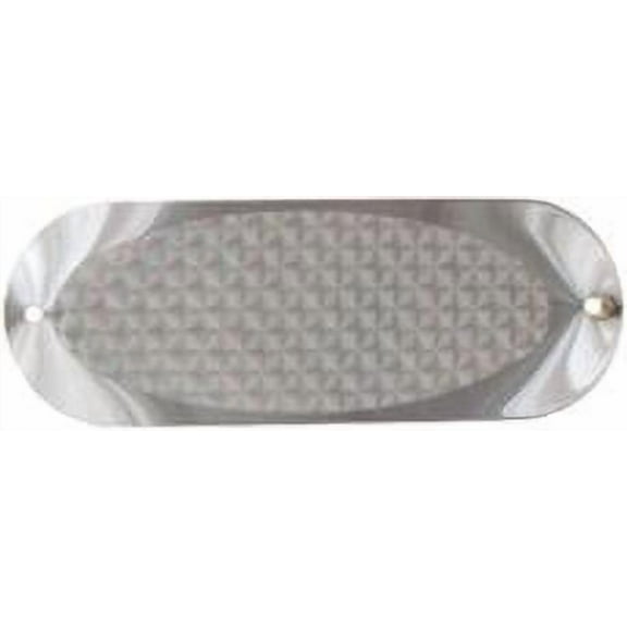 Luhr Jensen 16 Inch Dodger Saltwater Fishing Lure in Chartreuse and Silver