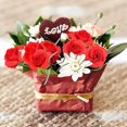 thumbnail image 2 of Cabezas De Flores De Rosas Artificiales, 100 Piezas De Rosas Sin Tallo De Marfil para Manualidades Decoración para Fiestas De Bodas 3 Cm Marfil, 2 of 5
