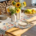 thumbnail image 4 of Spring Floral Round 13 Inch Placemats Set of 8, Watercolor Elegant Summer Botanical Rustic HeatResistant Non Slip Place Mats for Dining Table, Wipeable Braided Kitchen Table Mats for Housewarming, 4 of 9