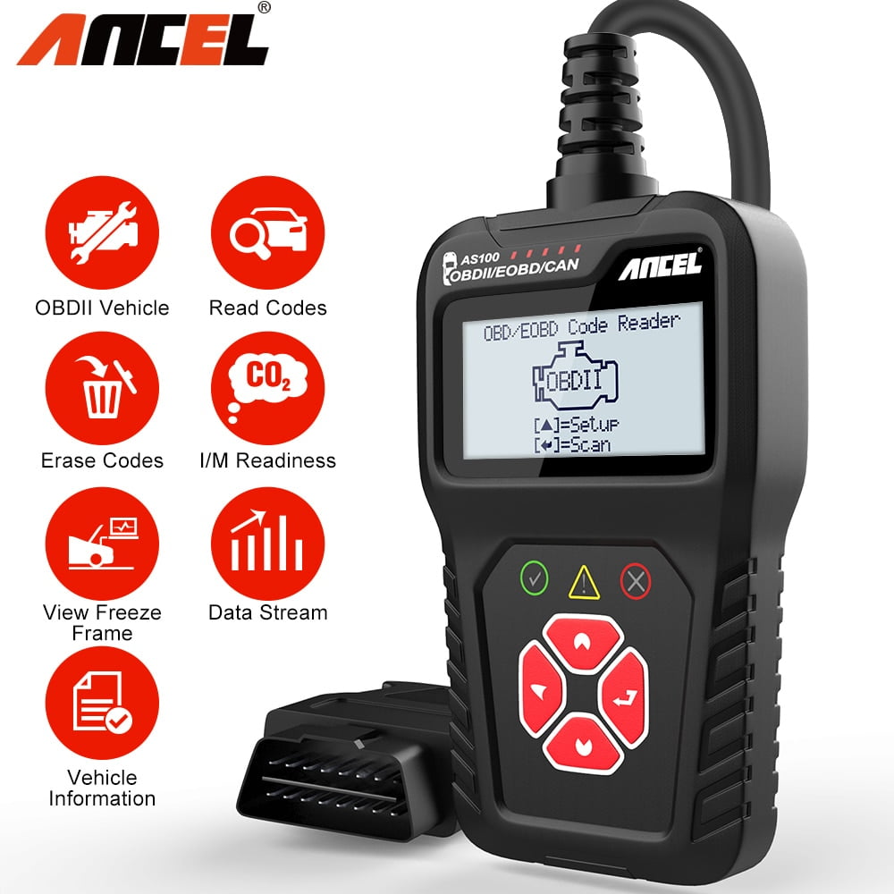 ANCEL OBD2 Code Reader Scanner Car Diagnostic Scan tool Fault Engine Light Check 