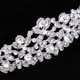 thumbnail image 5 of Elegante Crystal Rhinestone Veil Crown Tiara que casa la joyería nupcial del pelo, 5 of 9