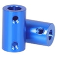 thumbnail image 4 of Aluminum Flexible Shaft Coupler Coupling Bore 3D-Printer Part Blue Stepper Motor 2pcs 6-8mm, 4 of 9