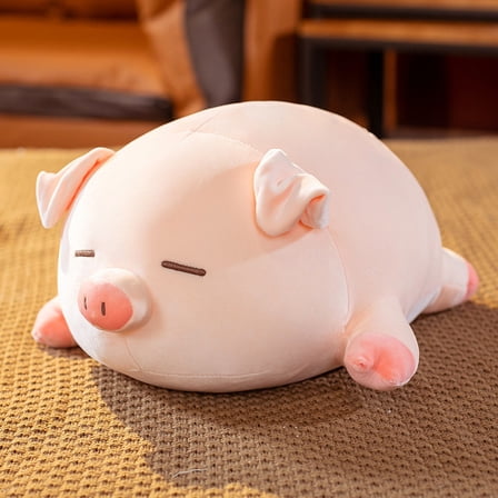 ABPWLY Toys Stuffed Pig Plush Toy Anime Kawaii Soft 15.7 Inch Pink Animal Pillow Gift for Kids Teens Adults Game
