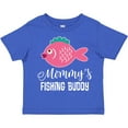 thumbnail image 3 of Inktastic Mommys Fishing Buddy Girls Girls Toddler T-Shirt, 3 of 5
