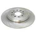 thumbnail image 2 of TRQ Rear Brake Pad & Rotor Kit Brake Caliper Brake Pads Brake Rotor Semi-Metallic Solid Fits Select 2005-2007 Ford Five Hundred Freestyle 2008-2009 Taurus Taurus X Mercury Montego Sable, 2 of 5