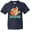 Navy, variant on Inktastic Brother Big Bro Woodland Fox Youth T-Shirt