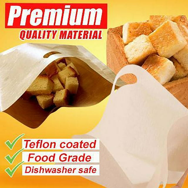 TIMIFIS Kitchen Essentials Kitchen Accessories Kitchen Bag 10 Bag Toaster's Reusable Sandwich, Baked Cheese, Bag Toaster Baked Cheese Apartment Essentials For First Apartment