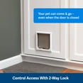 thumbnail image 3 of PetSafe Interior 2-Way Locking Cat Door - Up to 15 lb, 3 of 8